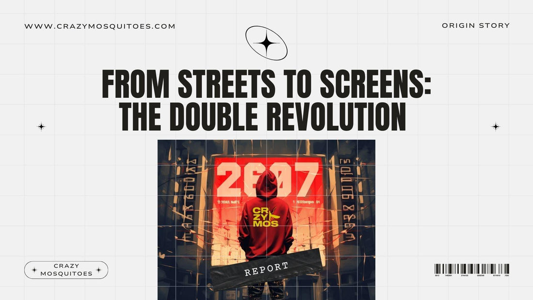 From Streets to Screens: The Double Revolution of Fashion & Digital Domination 🚀🎨📱👟 - Crazy Mosquitoes