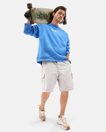 Regular Fit Ribstop Shorts in Grey