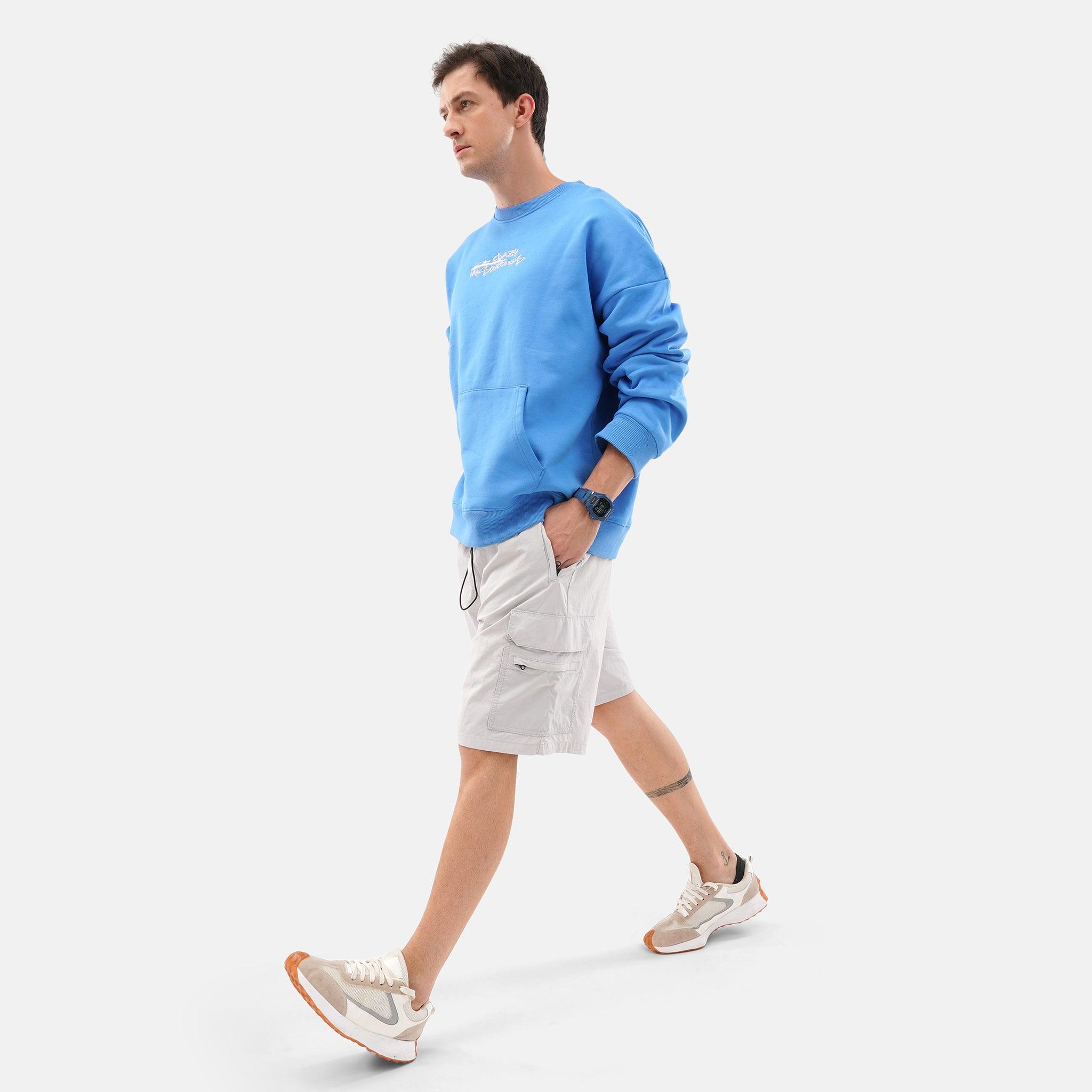 Oversized fleece sweatshirt deals