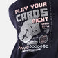 Tokyo Long Fleece Hoodie in Navy - Crazy Mosquitoes